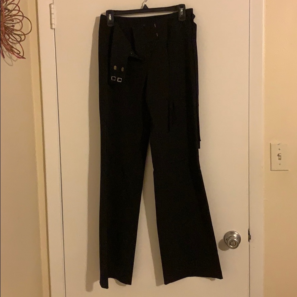 Bebe wide leg dress pants